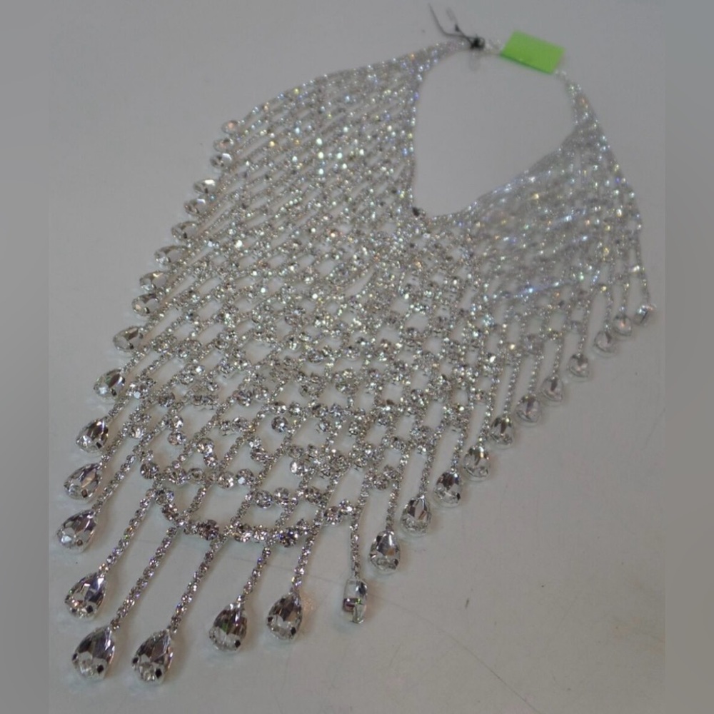 Natasha STATEMENT crystal necklace (FINAL PRICE) NWT 1125 - Picture 8 of 11